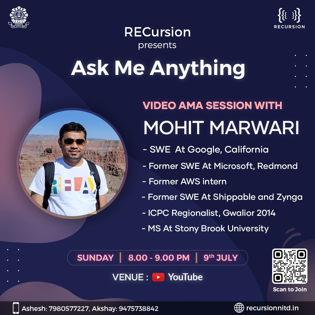 RECursion Event Poster