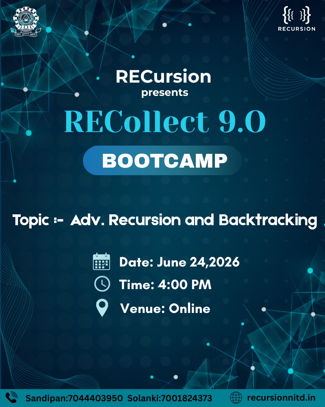 RECursion Event Poster