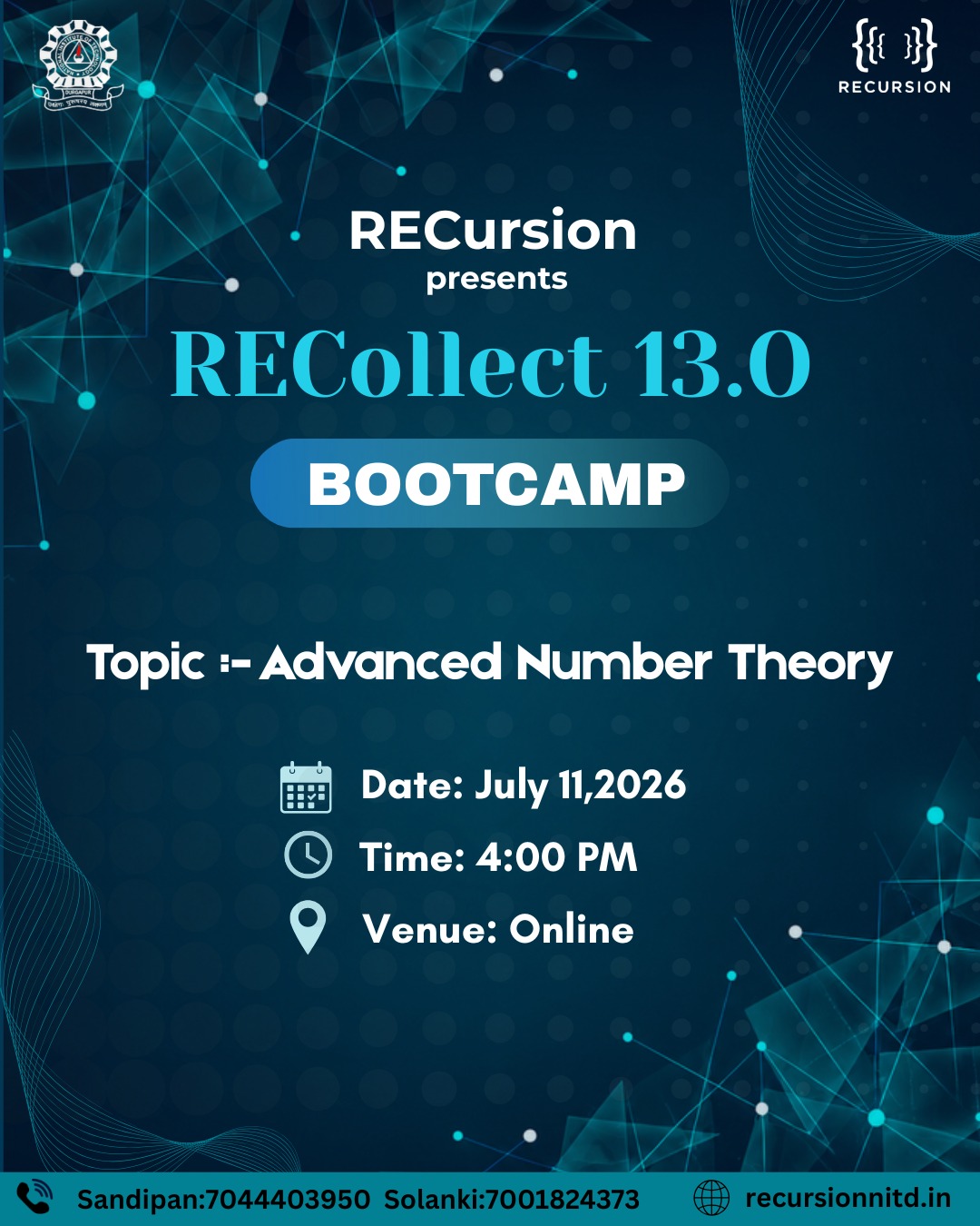 RECursion Event Poster