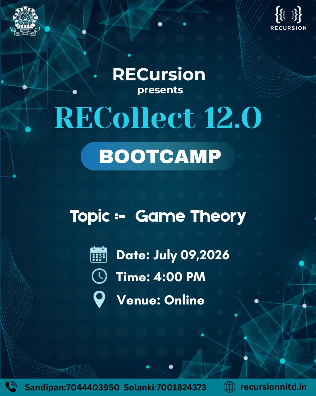 RECursion Event Poster