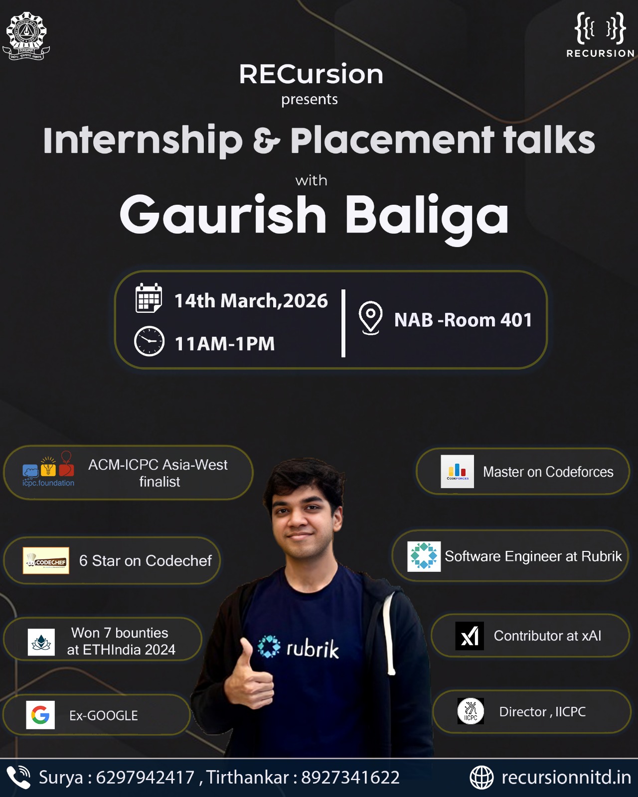 RECursion Event Poster