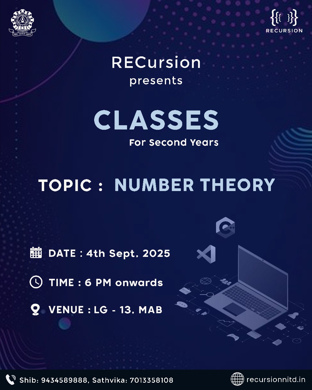 RECursion Event Poster