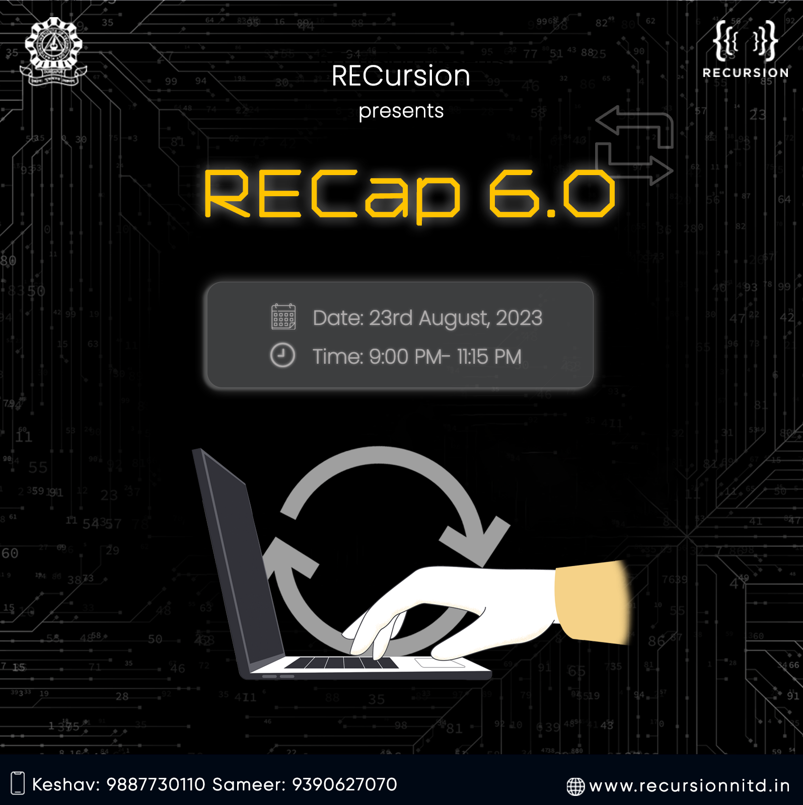 RECursion Event Poster