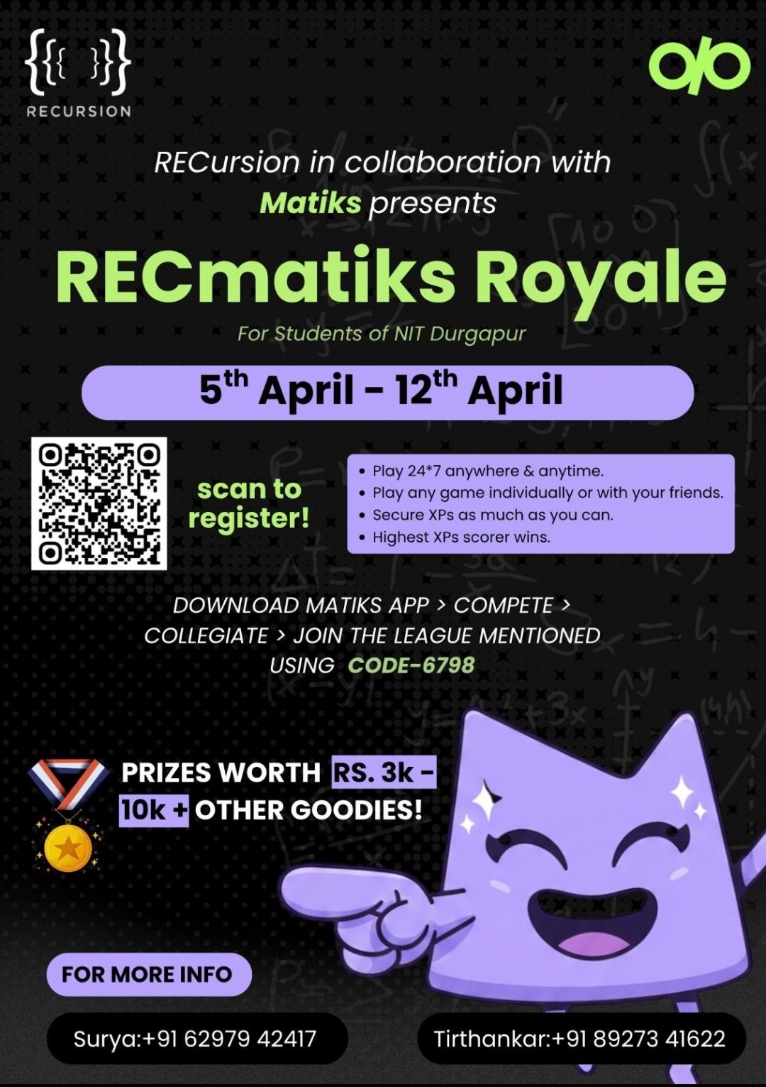 RECursion Event Poster