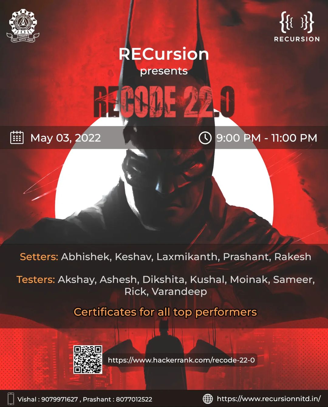 RECursion Event Poster