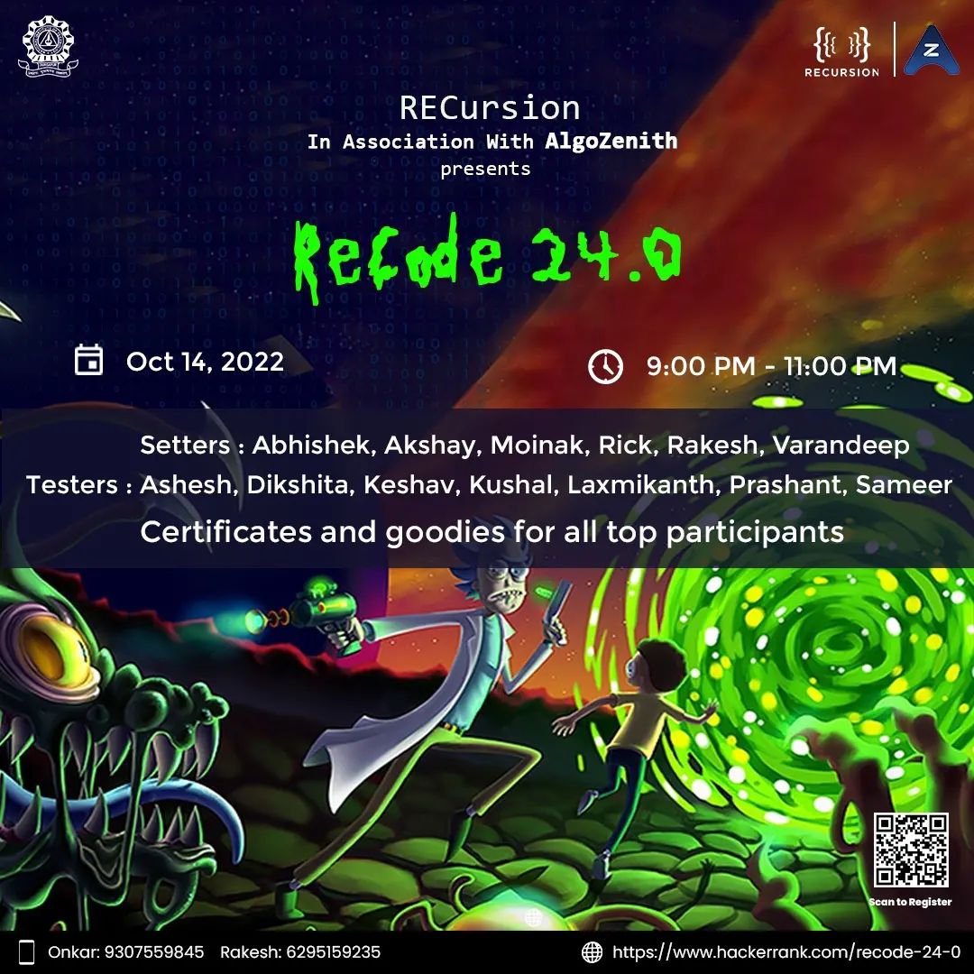 RECursion Event Poster