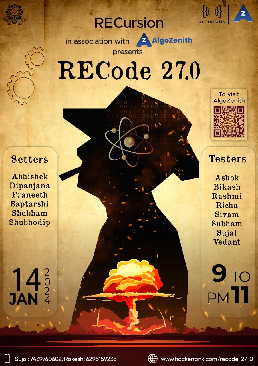 RECursion Event Poster