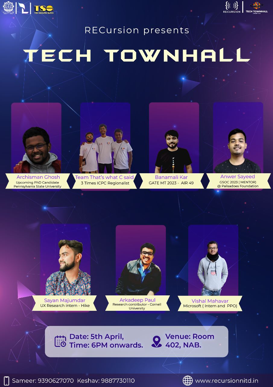 RECursion Event Poster